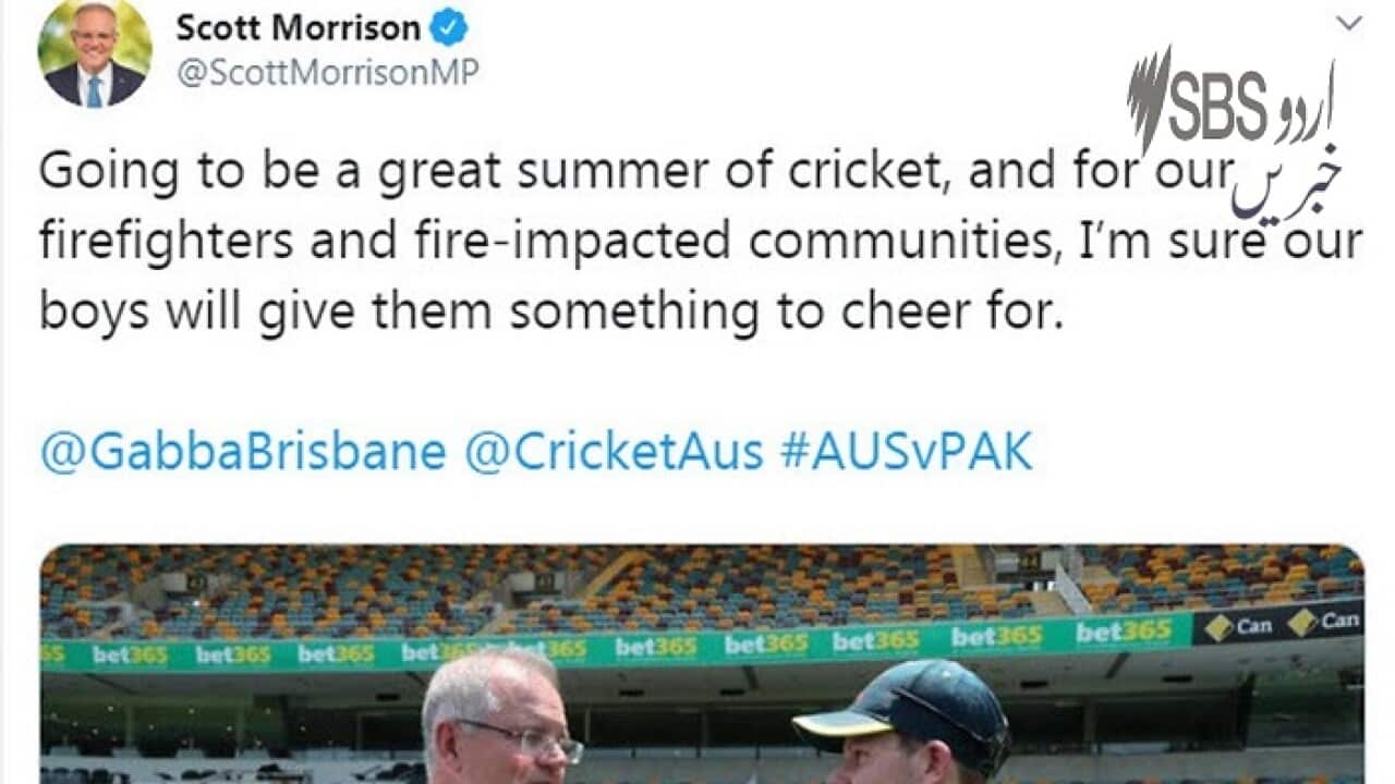 PM Morrison Tweet