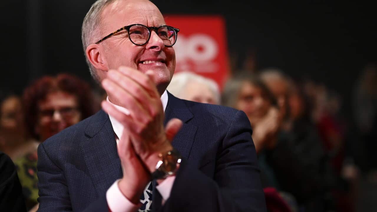 ELECTION22 ANTHONY ALBANESE ELECTION CAMPAIGN