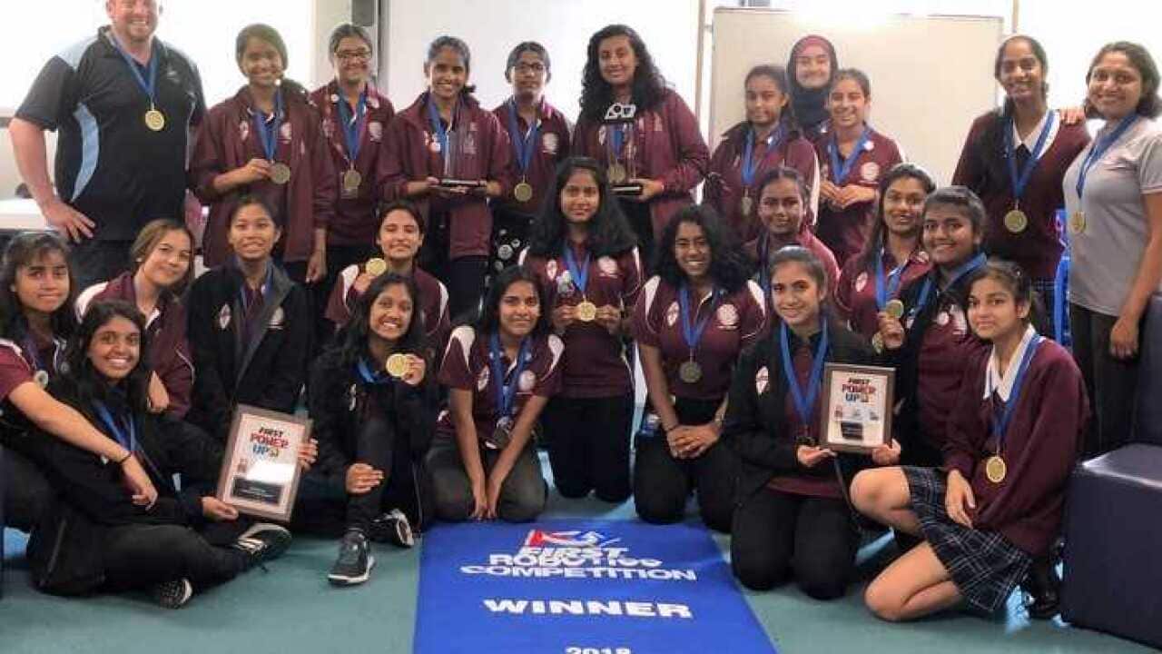 Blacktown Girls High School team