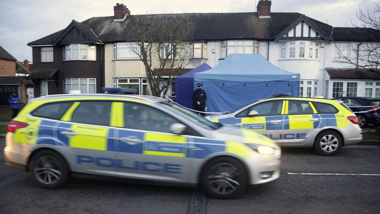 Police seal off west London house where Russian businessman Nikolai Glushkov, a close friend of Putin critic Boris Berezovsky, has been found dead.
