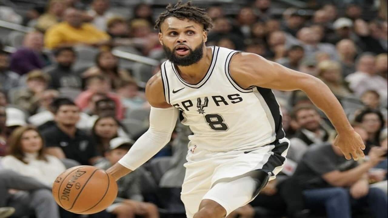 San Antonio Spurs guard Patty Mills