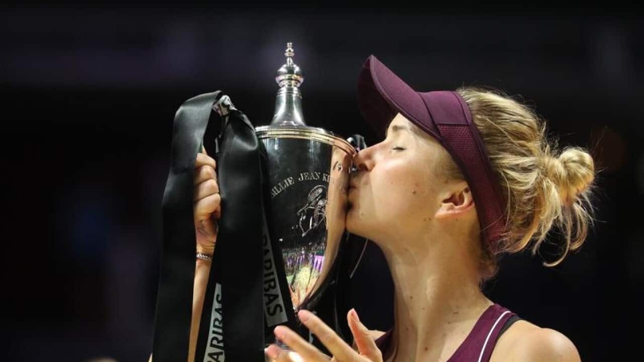 Elina Svitolina of Ukraine.