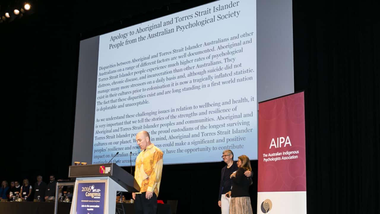 APS apology to Aboriginal and Torres Strait Islander Peoples read by Tim Carey