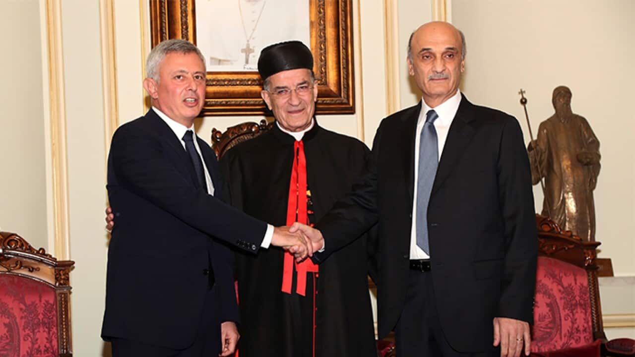 Geagea, Frangieh and Patriarch Rai