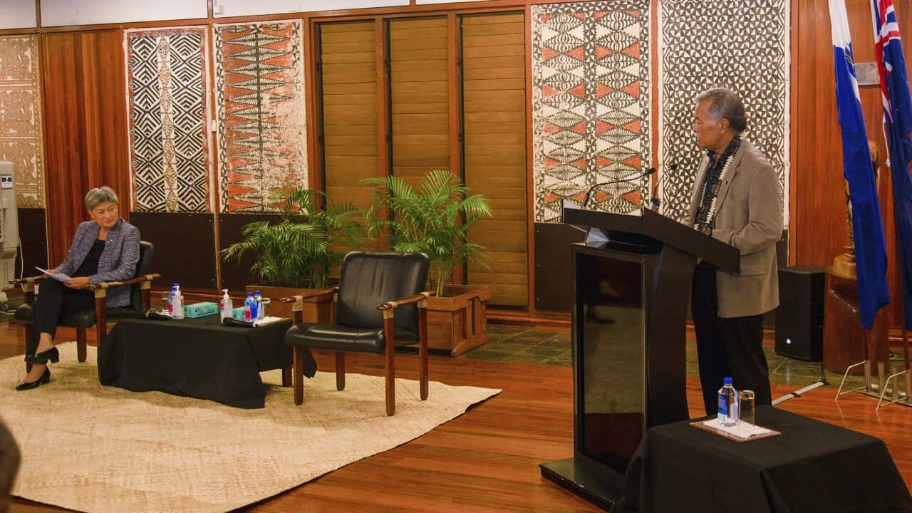 페니 웡 외무장관 피지 방문