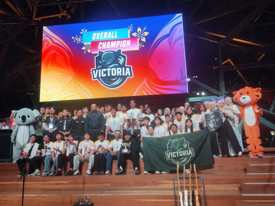 Kontinjen Victoria rangkul Juara Keseluruhan Muafakat Games 2026 yang berlansung di Melbourne. Credit: SBS Bahasa Melayu