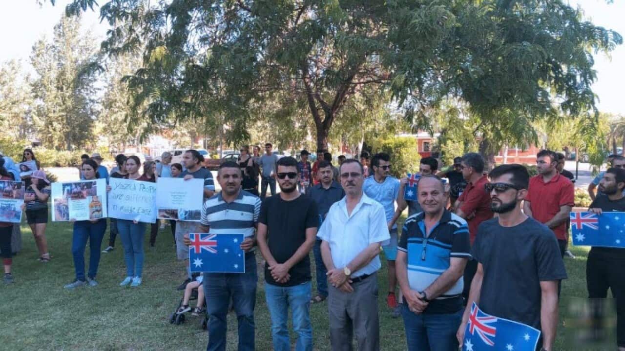 Yezidi Protest in Wagga Wagga