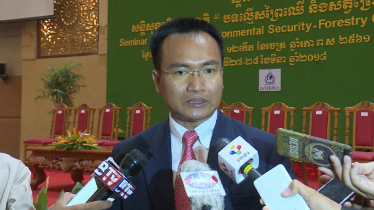 Environment Ministry spokesman Sao Sopheap