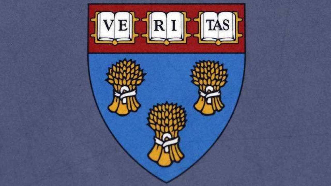 The Harvard Law School seal.