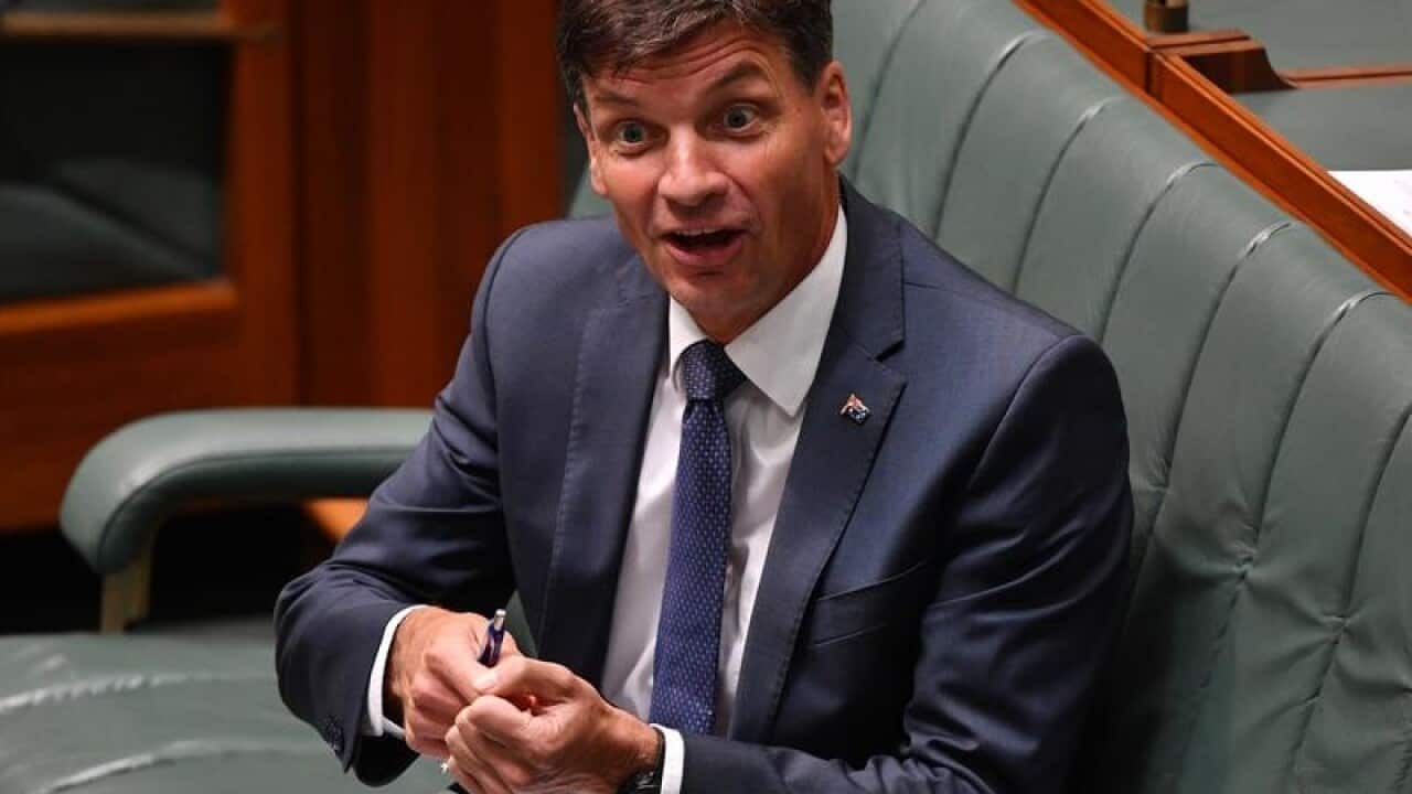 Federal Minister for Energy Angus Taylor