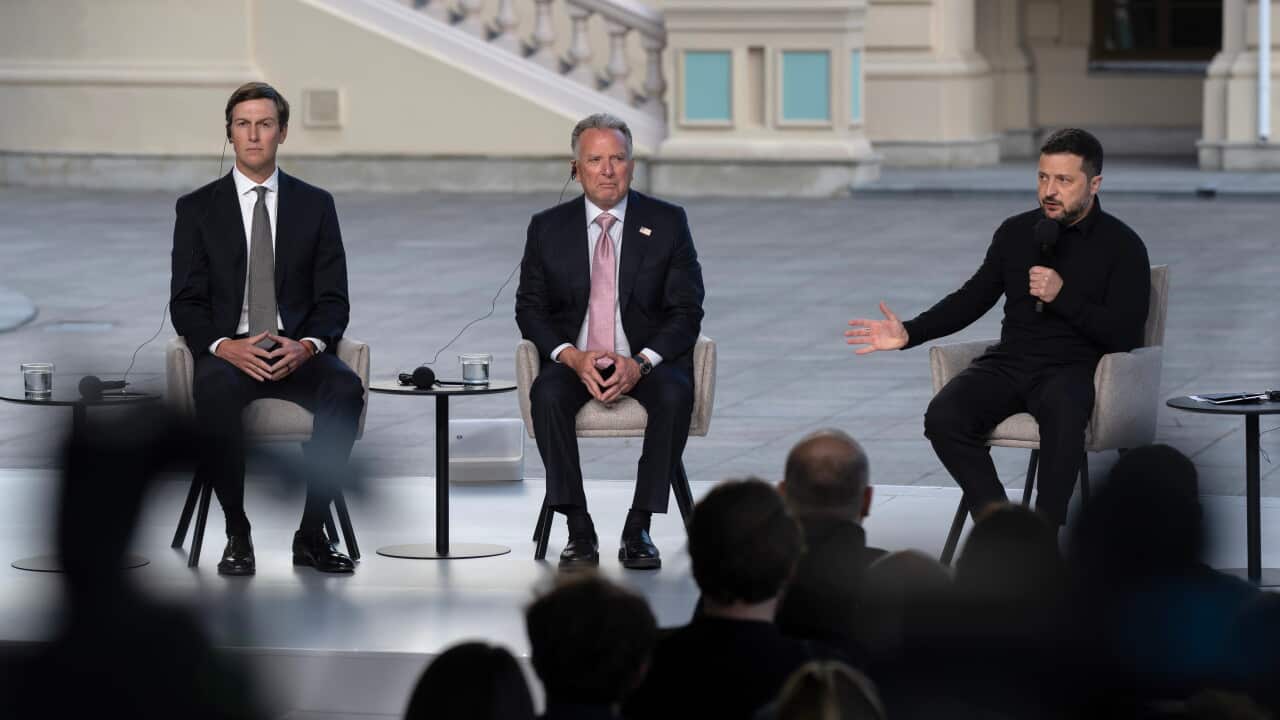 US Envoys Arrive In Kyiv From Moscow Following Talks With President Vladimir Putin