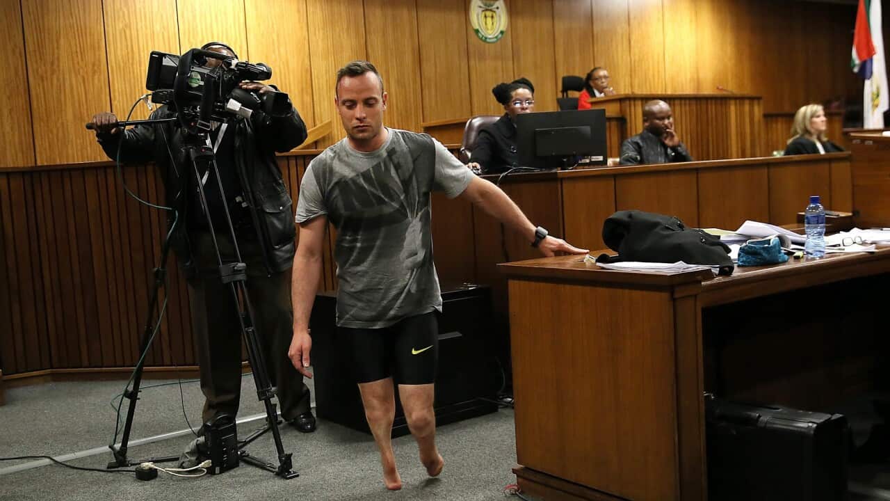 South African Paralympian Oscar Pistorius