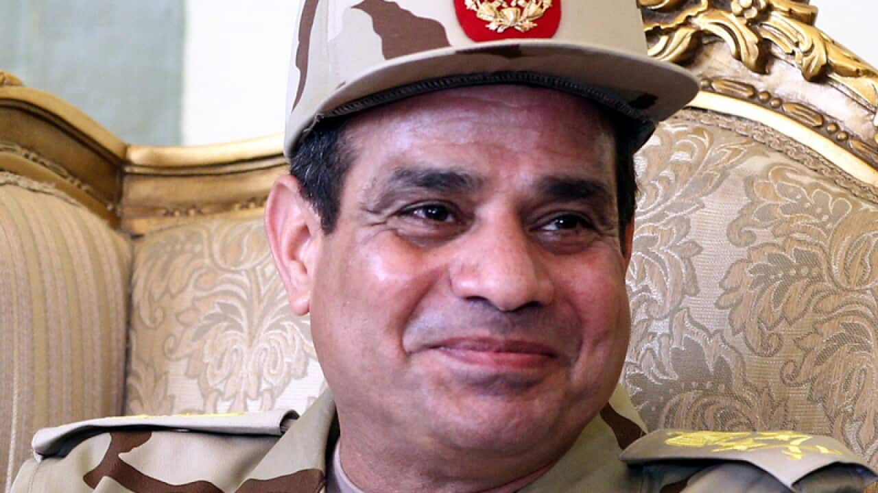Egyptian army chief Abdel Fattah al-Sissi