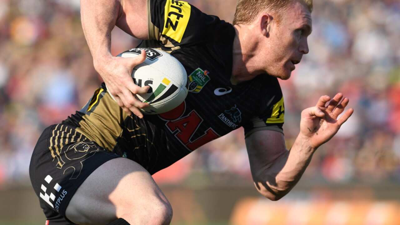 Peter Wallace of the Panthers