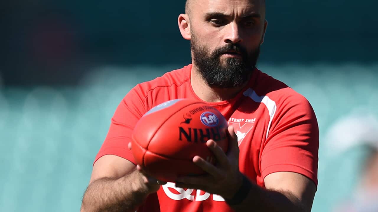 Sydney Swans defender Rhyce Shaw
