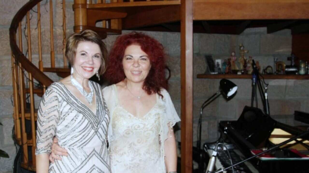Lucy Voronov with pianist Elen Rapoport