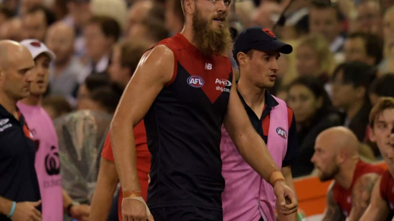 Max Gawn of the Demons