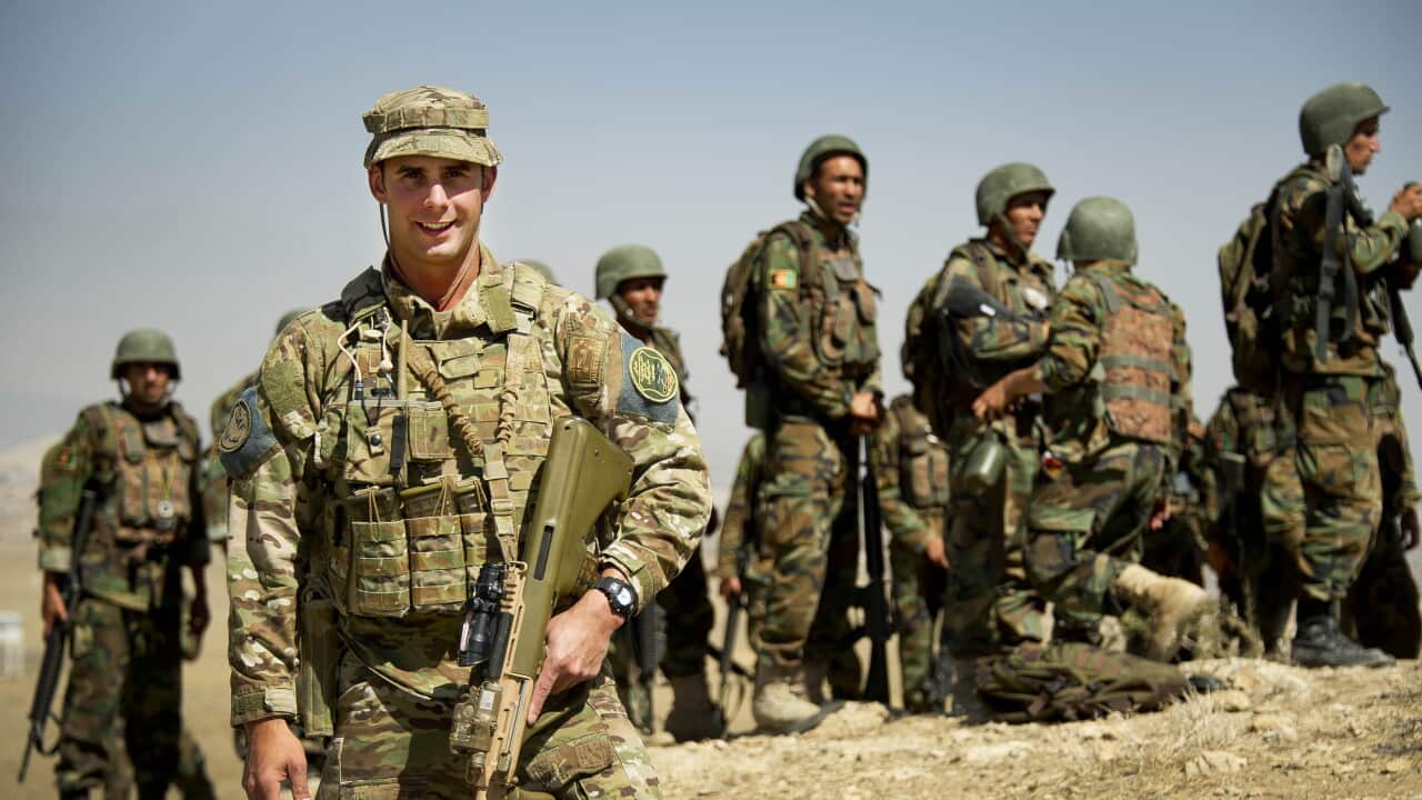 AUSTRALIA AFGHAN OFFICERS