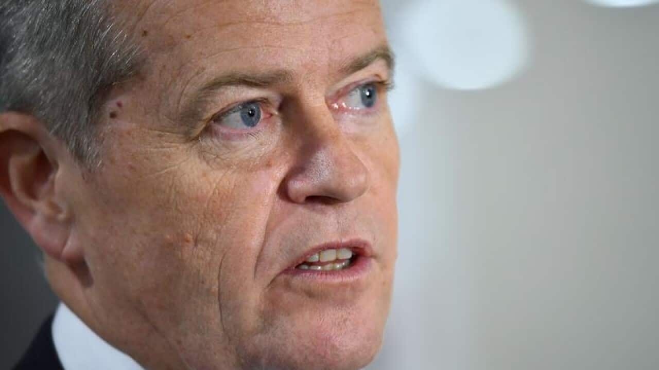 Leader of the Opposition Bill Shorten.