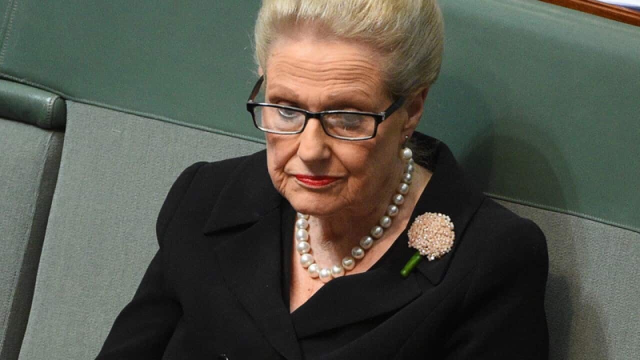 Former speaker Bronwyn Bishop