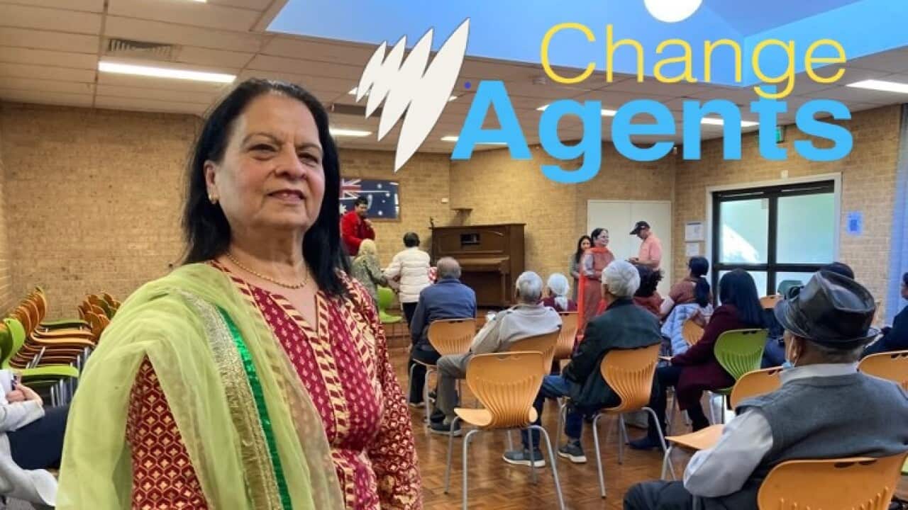 Bijinder Dugal at Wentworthville Community Centre (SBS) +graphic