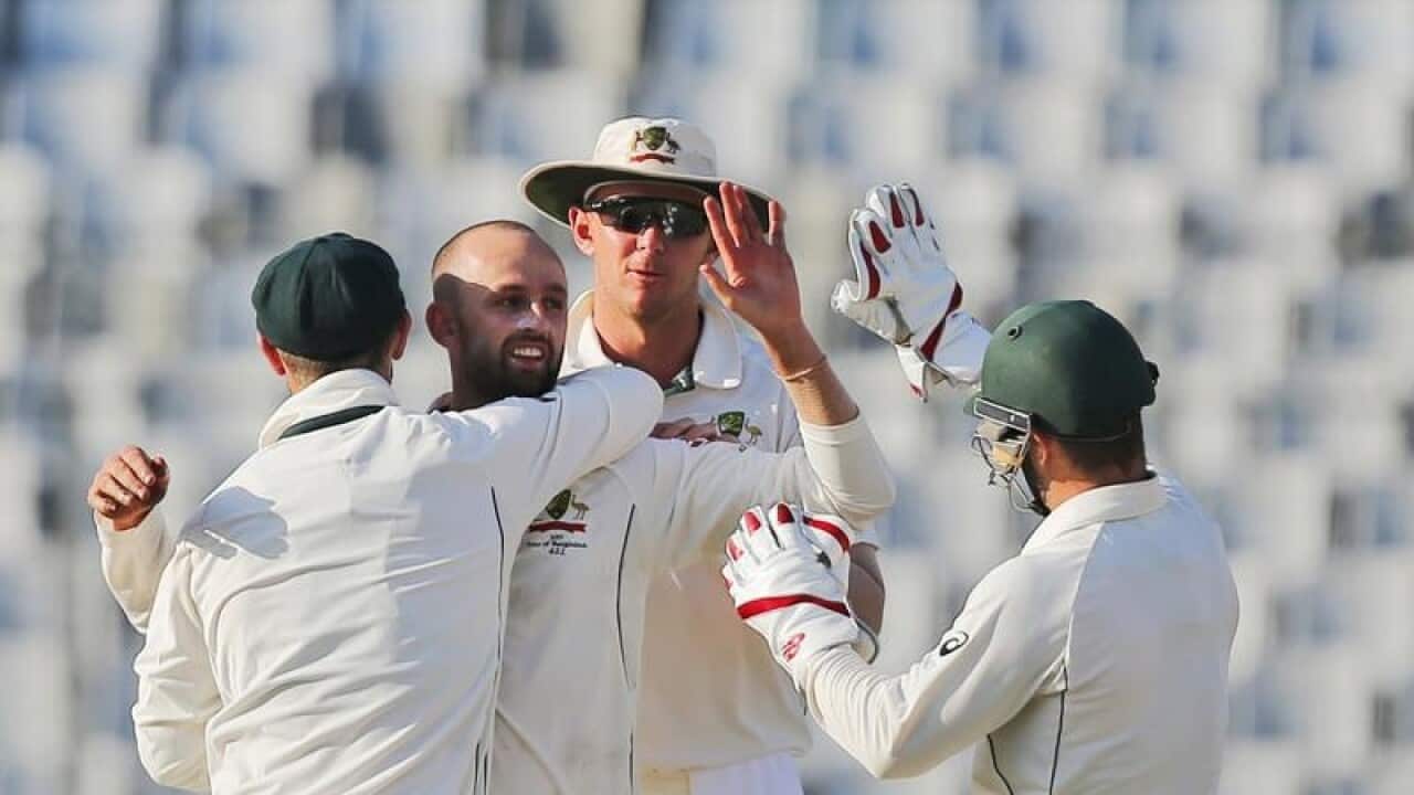 Australia's Nathan Lyon