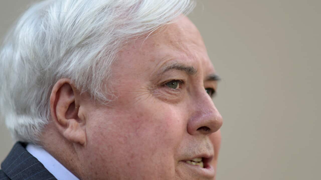 PUP leader Clive Palmer
