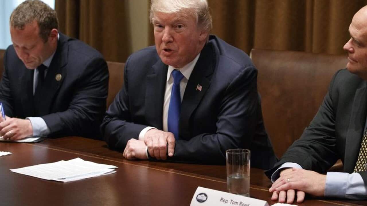 US President Donald Trump