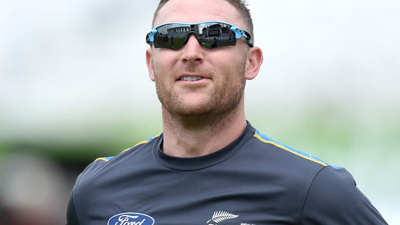 New Zealand cricket captain Brendon McCullum