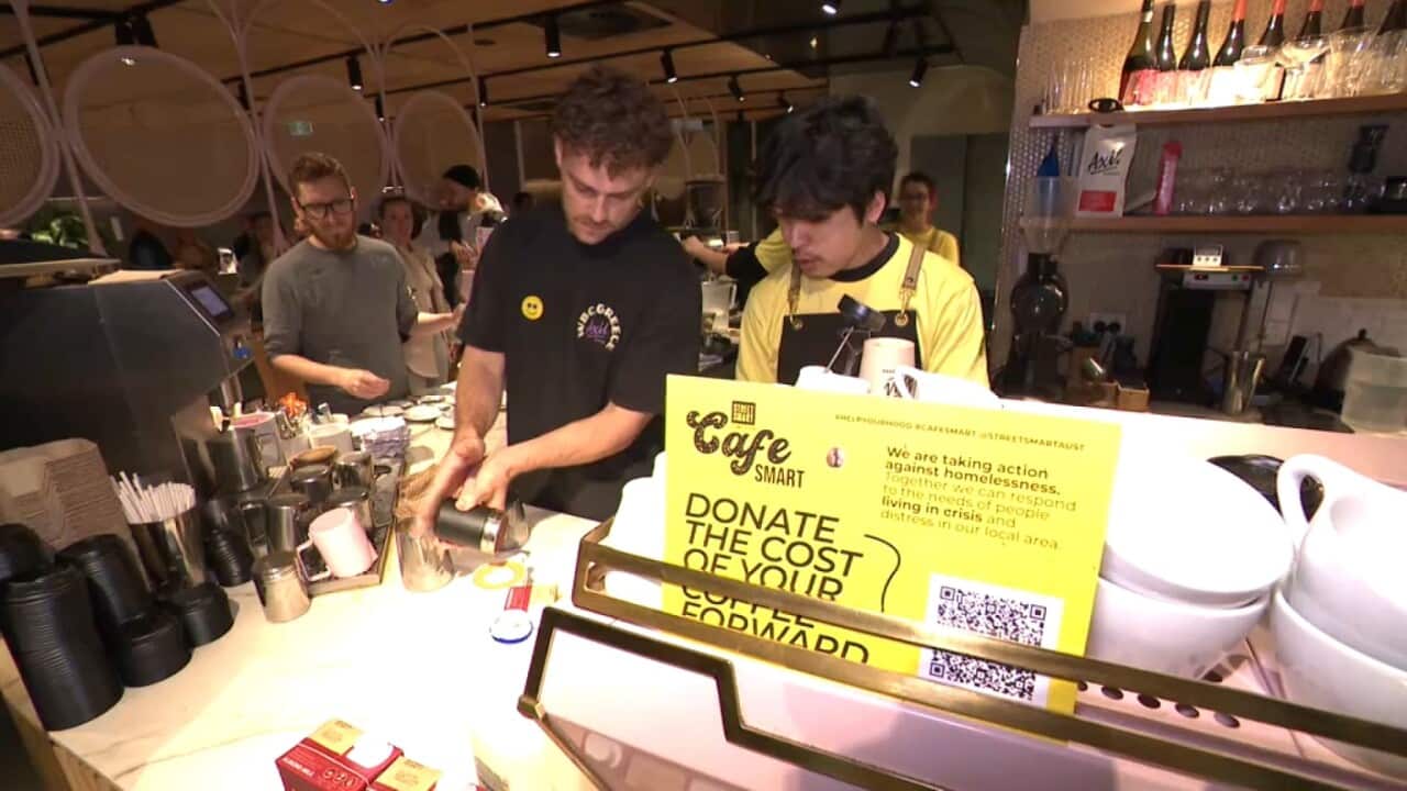 Cafes around the country are donating money from each coffee sold to local homeless groups (SBS).jpg