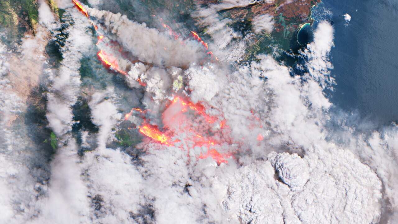 SPACE AUSTRALIA BUSHFIRES