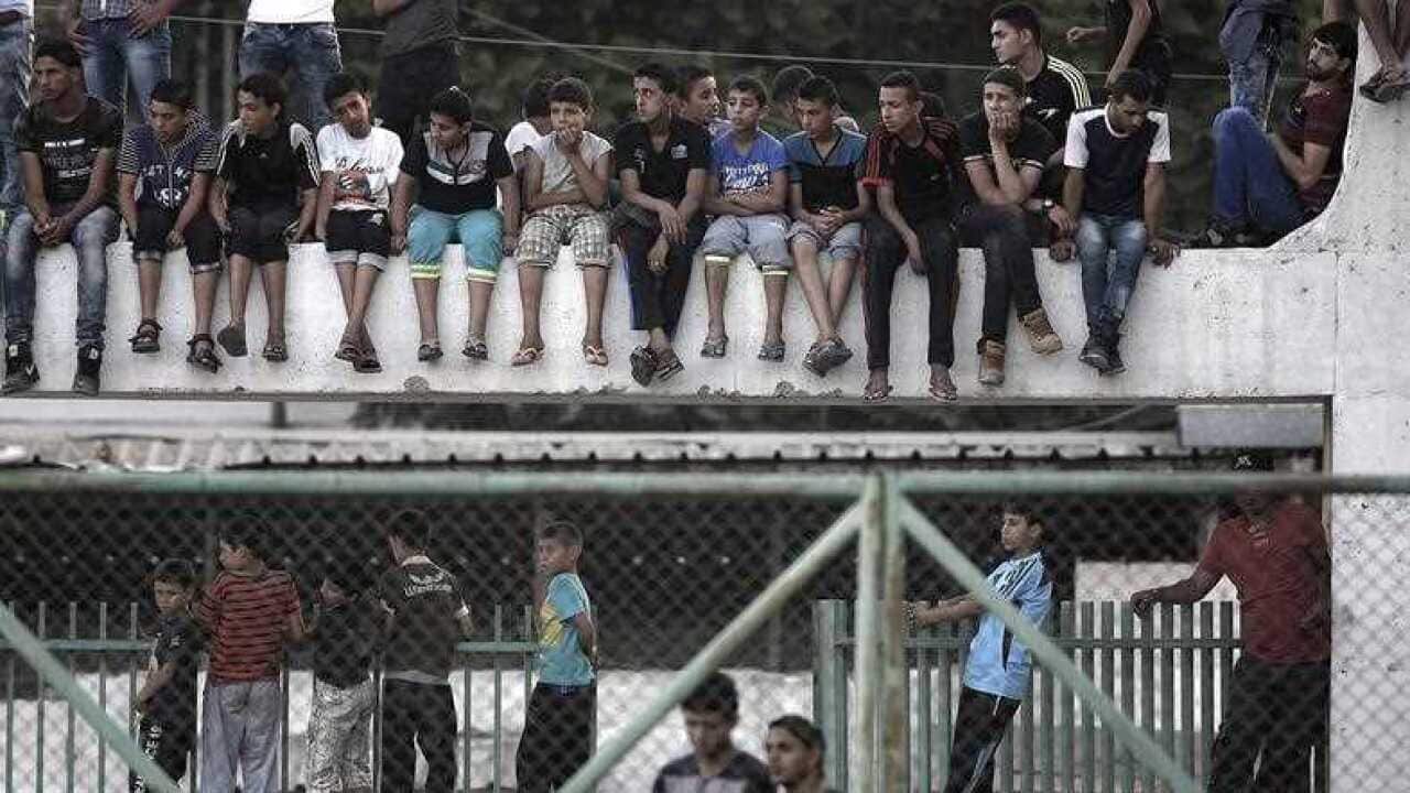 Palestinian Cup final soccer match