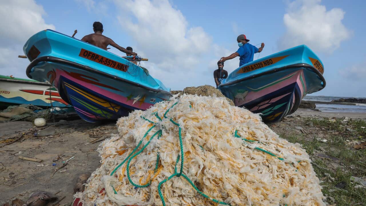 Sri Lankan fishermen