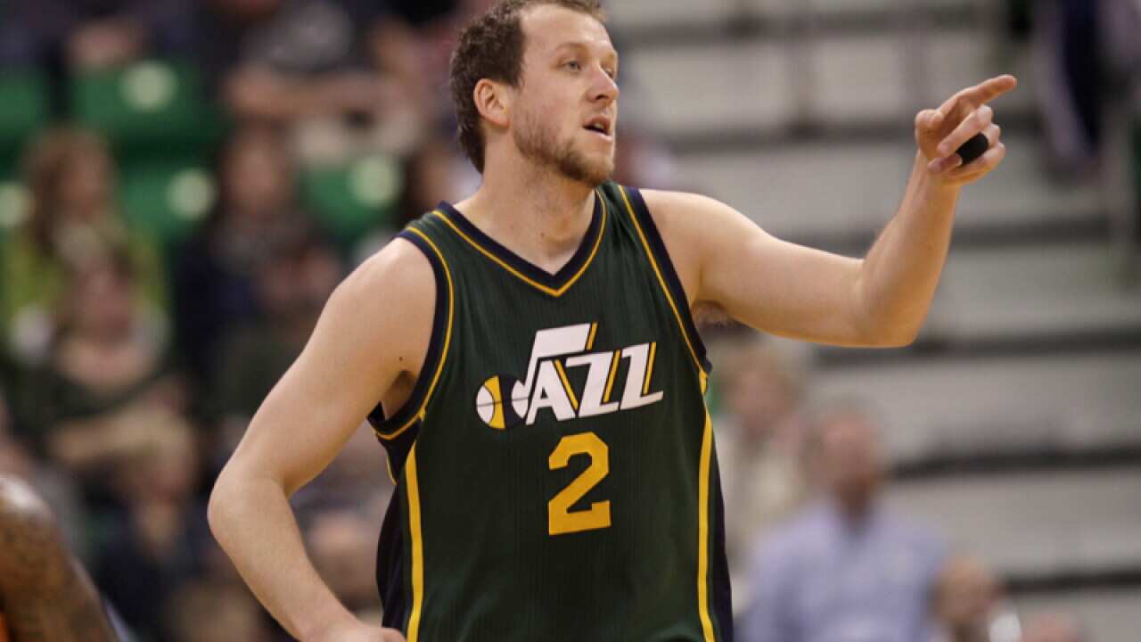 Australian Utah Jazz player Joe Ingles