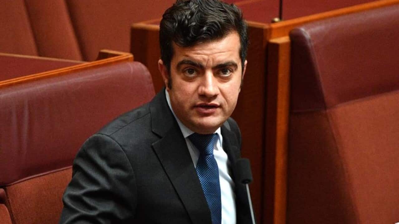 Immigration Minister Peter Dutton describes Labor Senator Sam Dastyari whio is still under pressure over his links to China as "shady."