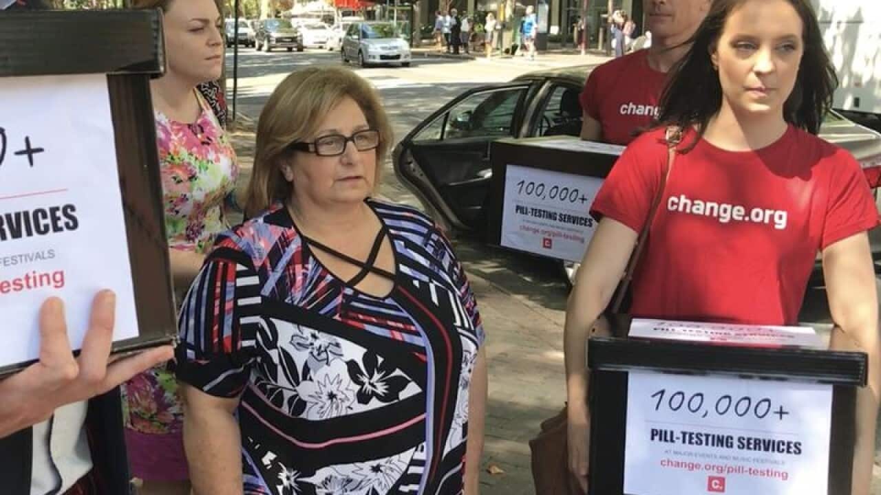 Adriana Buccianti, whose son Daniel died of a drug overdose in 2012,