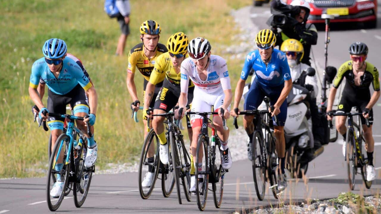 Leading group Stage 17