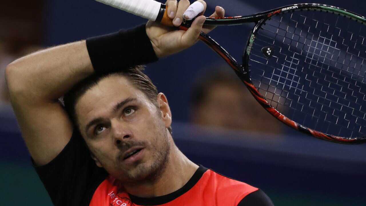Stan Wawrinka of Switzerland