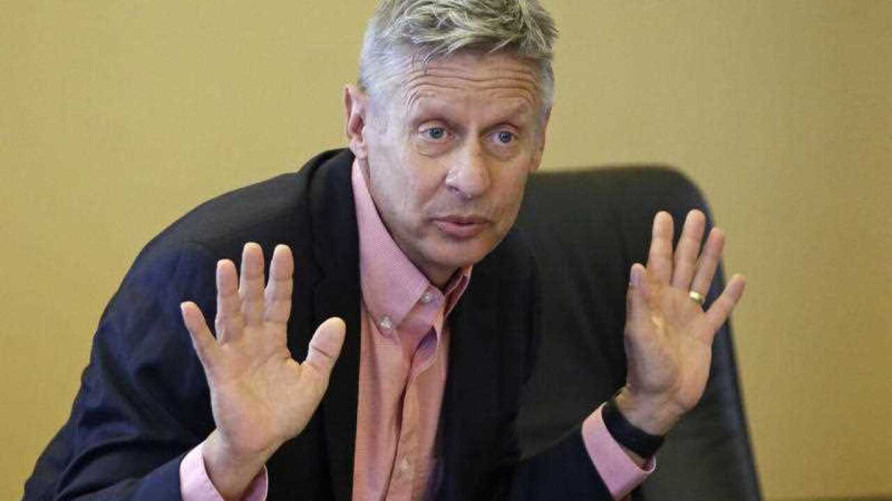 Gary Johnson, file photo