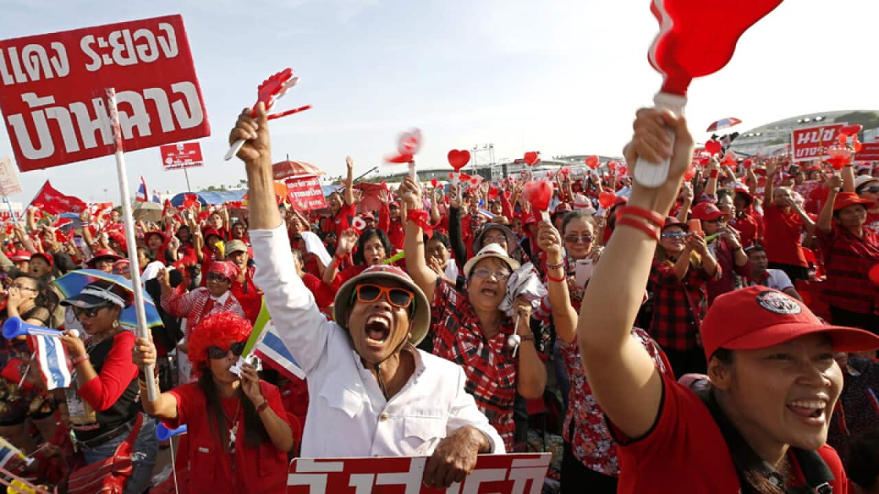 Red Shirt protesters