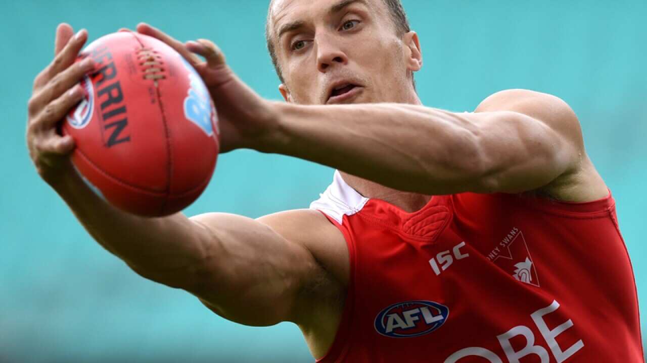 Sydney Swans AFL player Ted Richards