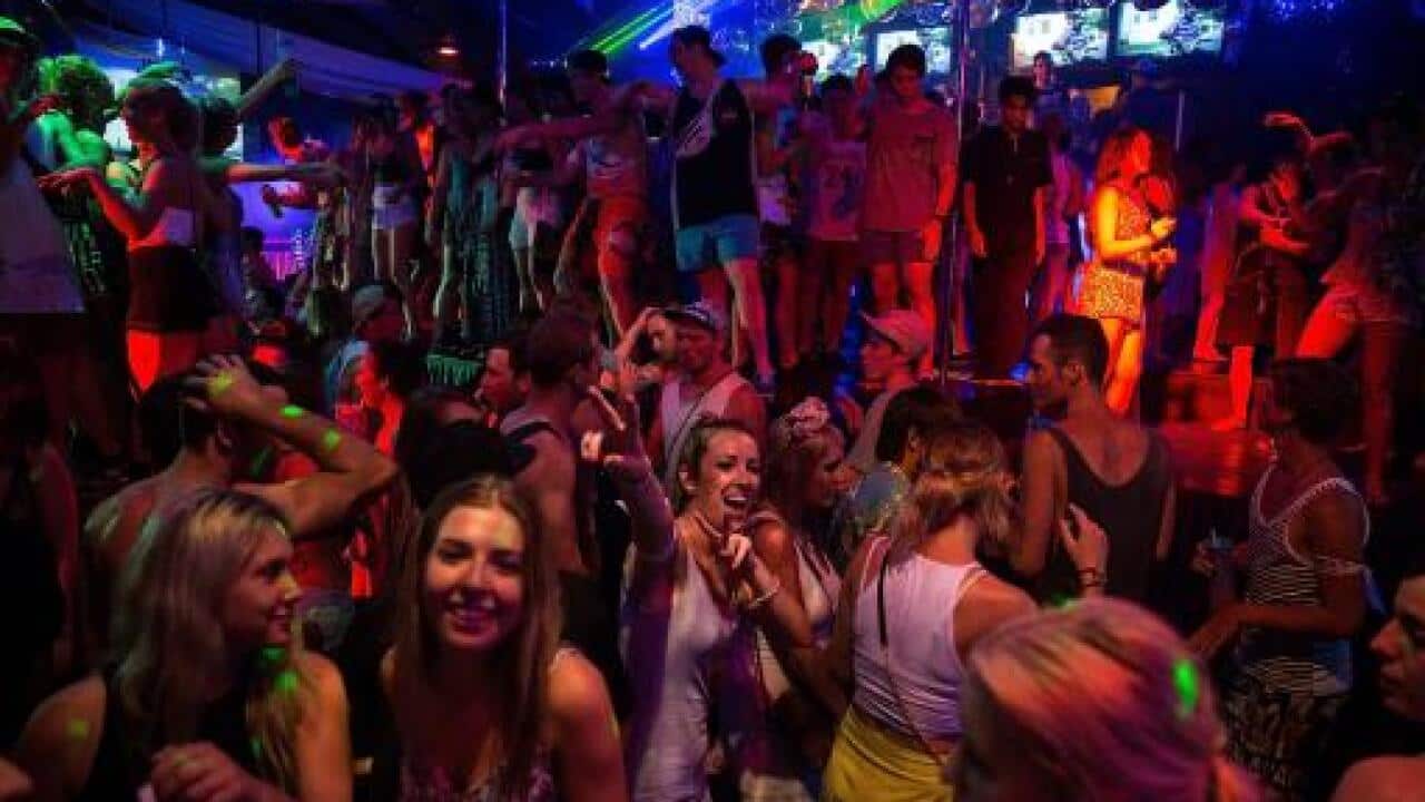 Australian Holiday Makers Celebrate 'Schoolies' Week In Bali