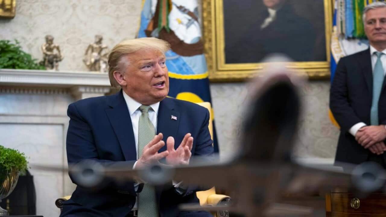 US President Donald Trump