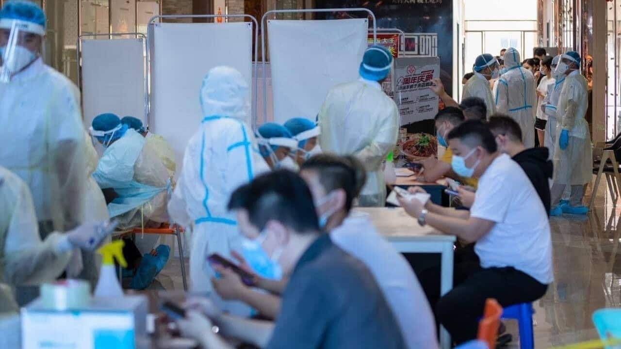 More people are lining for Covid test in Cambodia