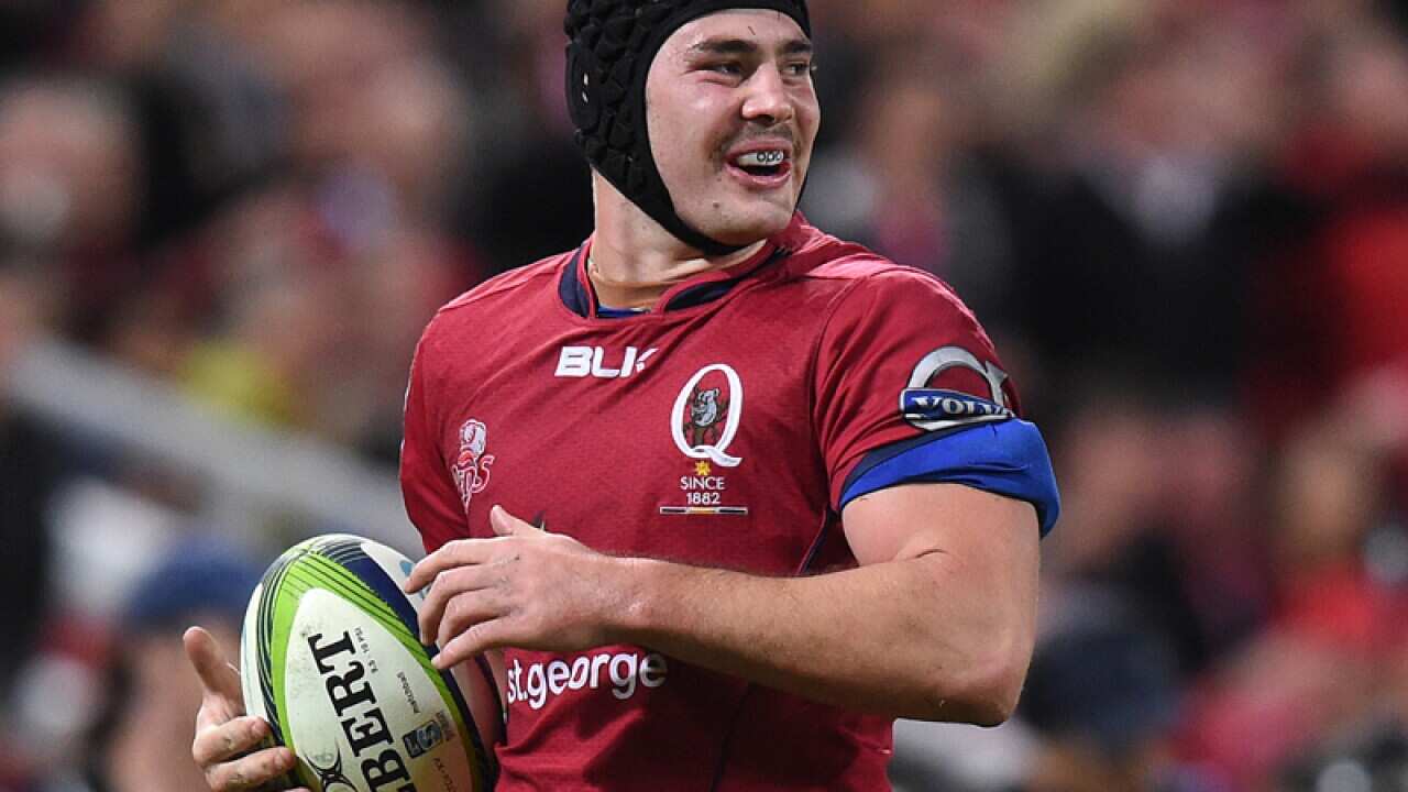 Reds player Liam Gill.
