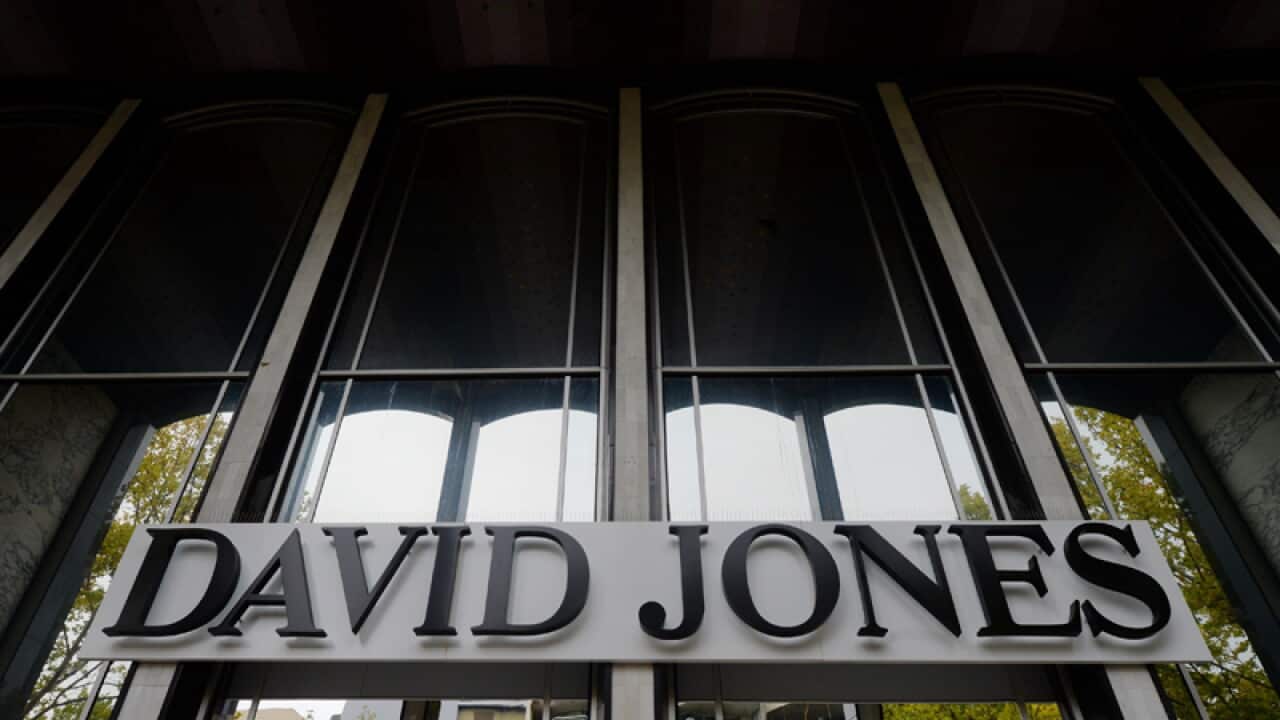 A David Jones department store
