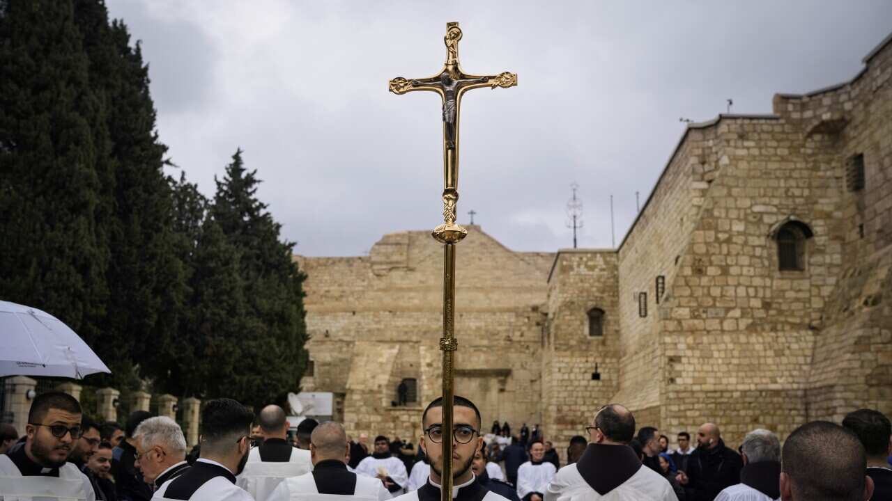 Israel Palestinians Christmas