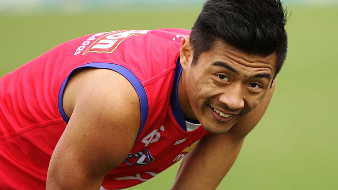 Western Bulldogs player Lin Jong