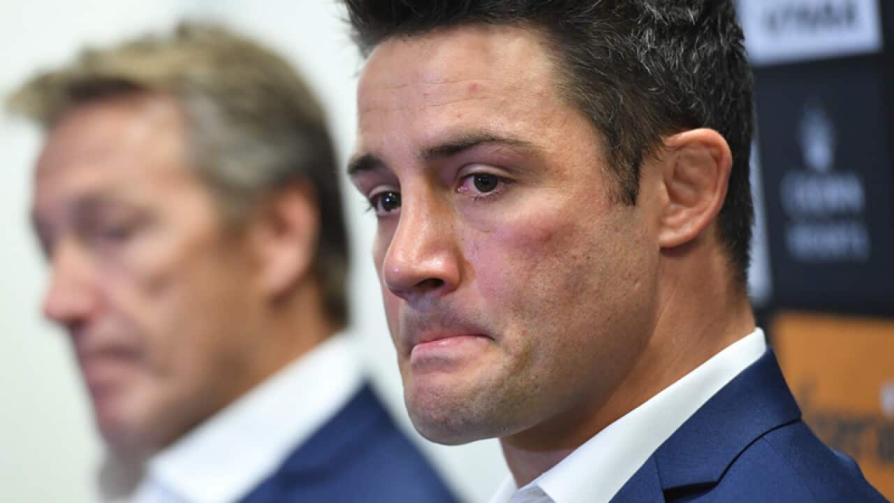 Cooper Cronk of the Melbourne Storm
