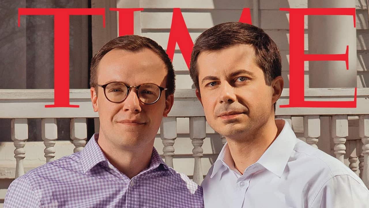 Pete and Chasten Buttigieg